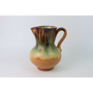 Vintage Manuel Garcia Arroyo Studio Pottery Pitcher, Signed |Spain